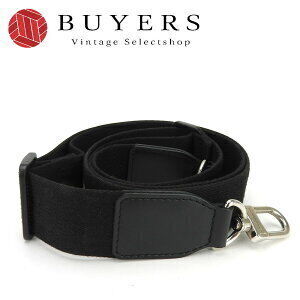Louis Vuitton shoulder strap adjustable slide crossbody black leather